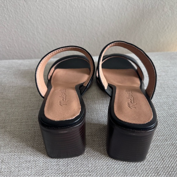 Madewell Black Leather Sandals - Picture 3 of 4